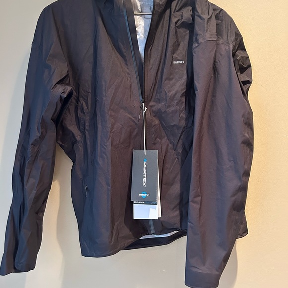 SATISFY PERTEX® 3L FLY RAIN JACKET NWT - Picture 3 of 15